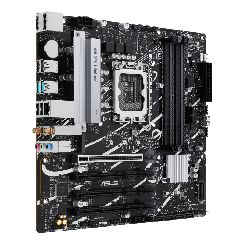 MB ASUS B760 INTEL S-1700 14A GEN /4X DDR5 5600 /HDMI /DP /3X M.2 /2X USB 3.2 /WIFI 6/BLUETOOTH /MICRO ATX /GAMA MEDIA image 4